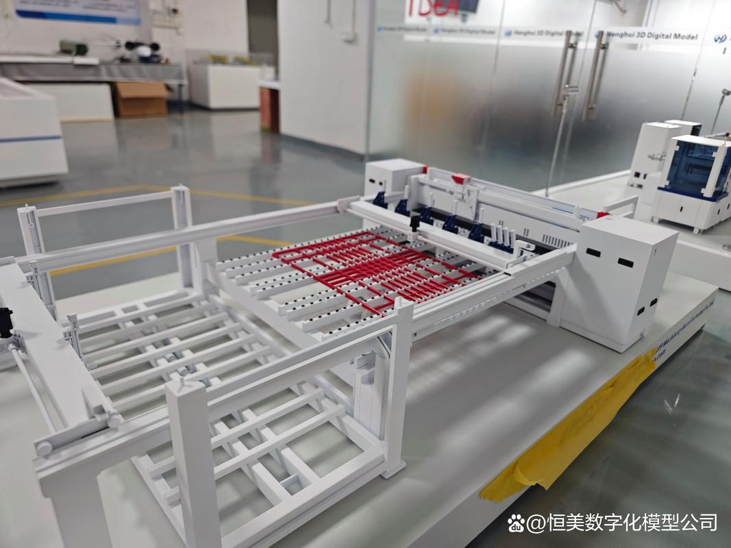 新材料生产产线模型定制,工厂展会技术宣讲专用